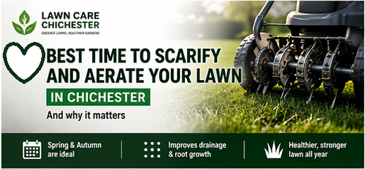 Best Time to Scarify and Aerate Your Lawn in Chichester