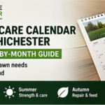 Lawn Care Calendar for Chichester - What to Do Each Month