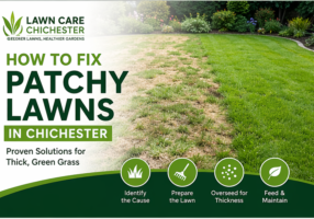 How to Fix Patchy Lawns in Chichester