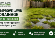How to Improve Lawn Drainage in Chichester Gardens